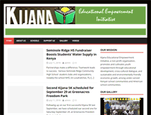 Tablet Screenshot of kijana.org